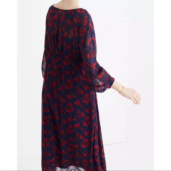 Madewell x No.6 Silk Magical Dress in Vintage Rose Size 00 - Picture 7 of 7